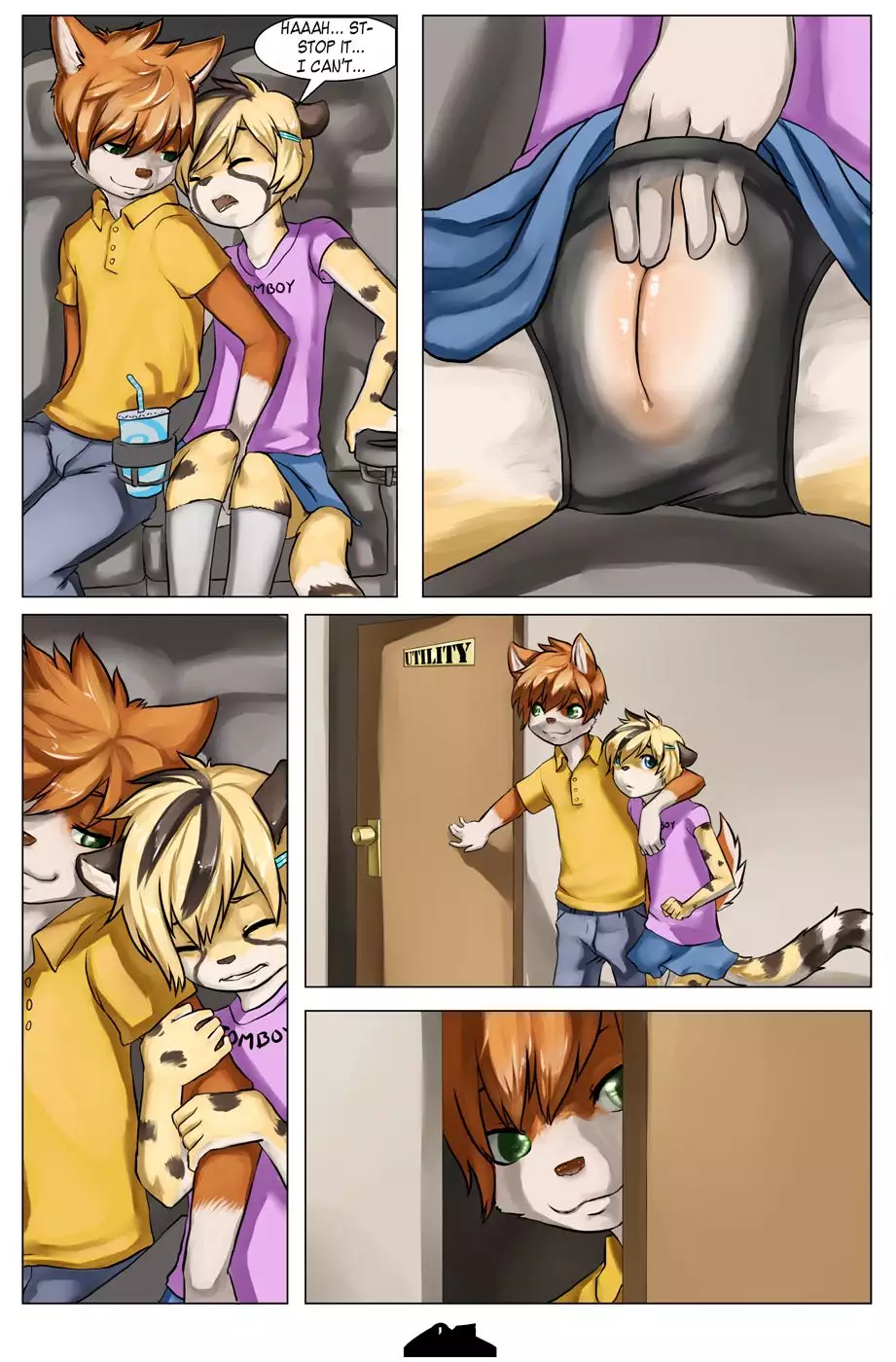 Just a Bunch of Guys Furry Yiff Comic.