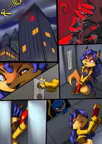 Sly Cooper - The Heist Cover Art
