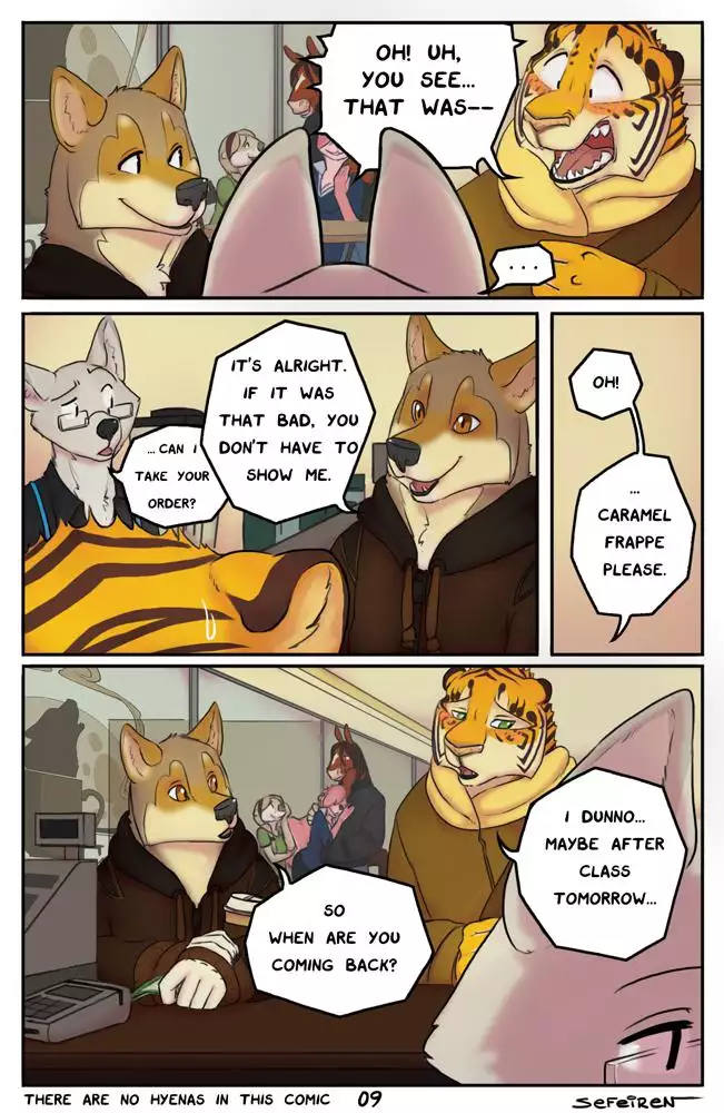 There Are No Hyenas in This Comic 10