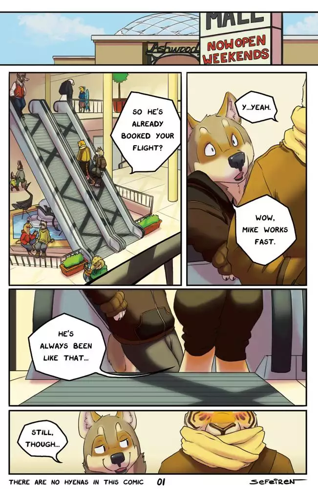 There Are No Hyenas in This Comic 2