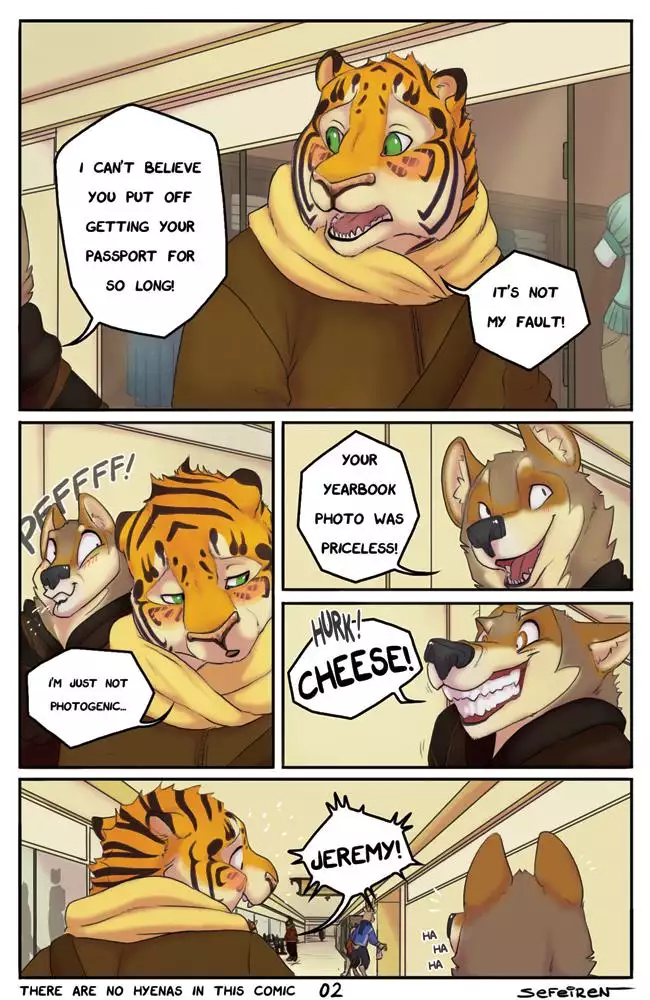 There Are No Hyenas in This Comic 3